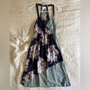 Lilka Anthropologie Floral Patterned Beach Pool Summer Dress